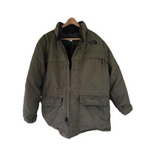 XL The North Face Jacket Mens Olive Green McMurdo Parka Goose Down  NO  hood